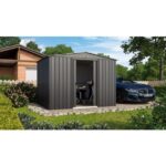 KOVINSKA VRTNA HIŠKA GLOBEL TOWER 108 ANTRACIT Š296 X G238 X V203 CM - slika 4